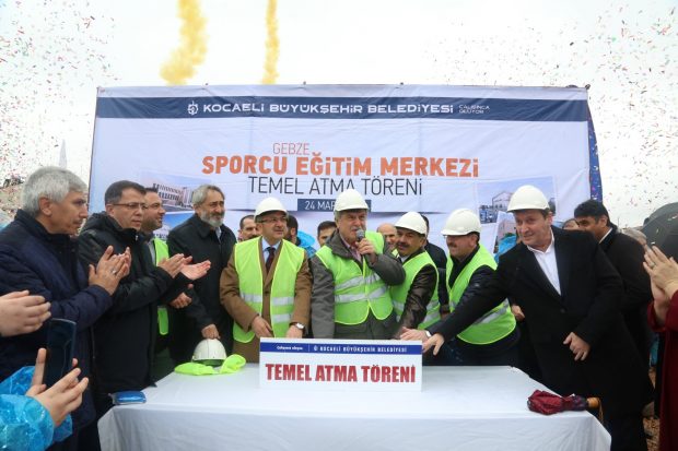 Gebze Sporcu Eğitim Merkezi’nin temeli atıldı