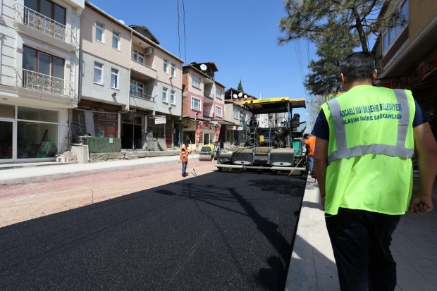 Turan Güneş Caddesi yenileniyor