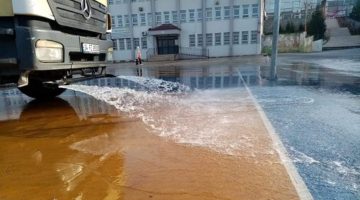 Okullar koronavirüse karşı dezenfekte edildi