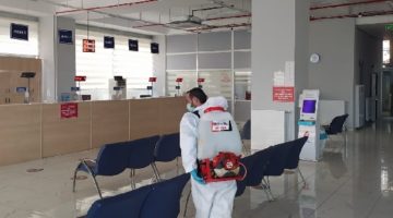Dezenfekte çalışmaları aralıksız sürüyor