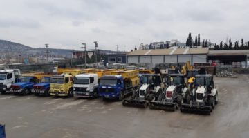 Gebze’de ekipler hazır kıta