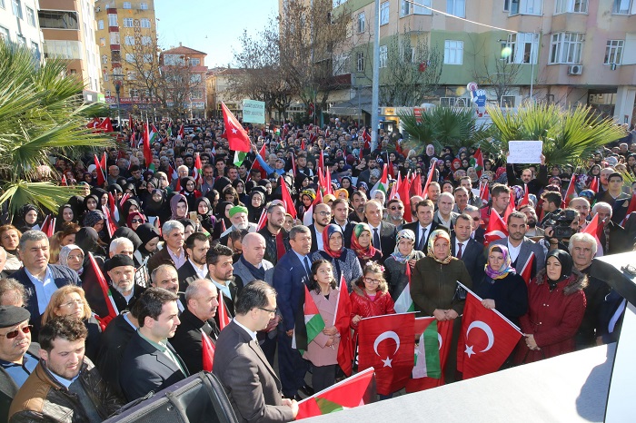 DARICA KUDÜS İÇİN AYAKTA