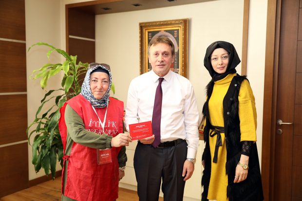 Demirci, İyilik Kervanı Gönüllülerini Ağırladı.