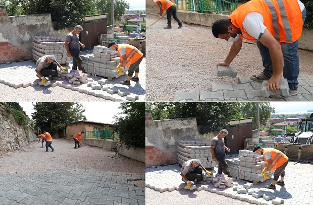 Mahallelerdeki üst yapı çalışmalarına hız verildi