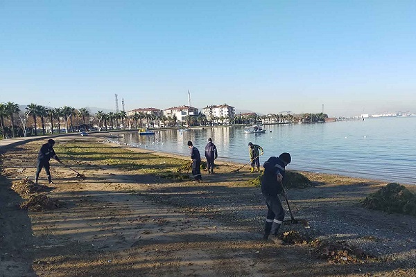Lodosun ardından hummalı temizlik