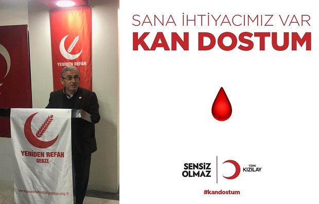 Bütün Gebze Kan Dostu Olalım