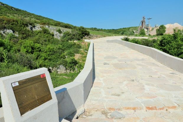 Taşköprünün restorasyonu tamamlandı.