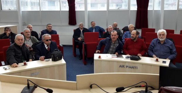 Derince’de Emekli Meclisi Kuruluyor