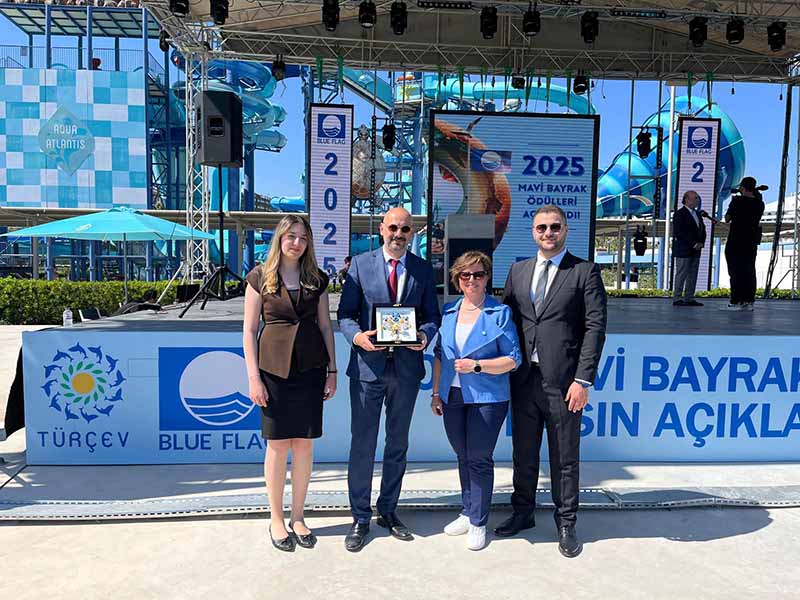 TÜRÇEV’den Büyükşehir’e 4. çevre ödülü
