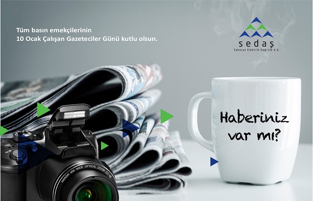 SEDAŞ 10 Ocak Çalışan Gazeteciler Gününü Kutladı