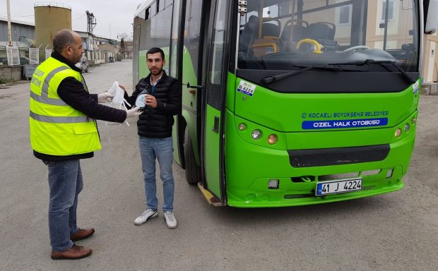 Toplu Taşıma Araçlarına Dezenfektan