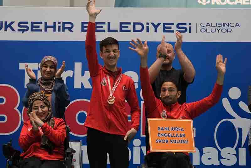 Türkiye Boccia Şampiyonası’nda Kocaeli rüzgarı esti
