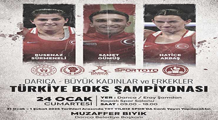 Türkiye Boks Şampiyonası Darıca’da yapılacak