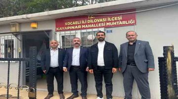 MHP Dilovası İlçe Başkanlığı’ndan Muhtarlar Ziyareti