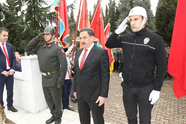 18 Mart’ın Yıl Dönümünde Gebze Şehitliğinde tören