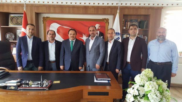 Saadet’ten Müftü Örnek’e Ziyaret