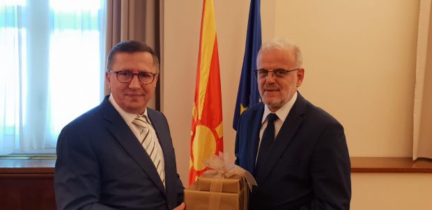 Türkkan İYİ Parti Heyeti İle Makedonya’da