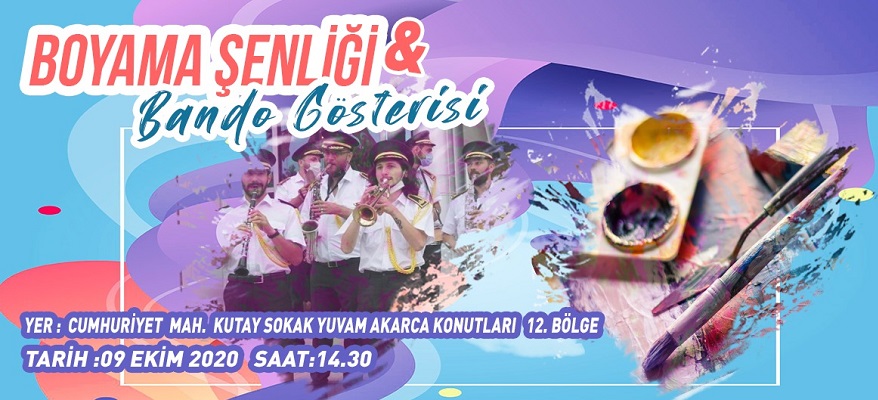 Müzikle Resim Bir Arada