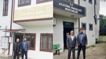 Gelecek Çayırova Muhtarları Ziyaret Etti