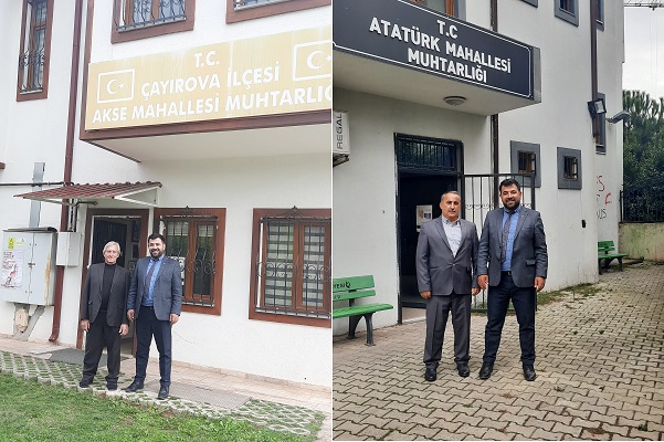 Gelecek Çayırova Muhtarları Ziyaret Etti