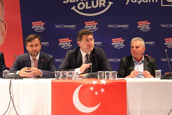Saadet Kocaeli’de yoğun katılımlı toplantı