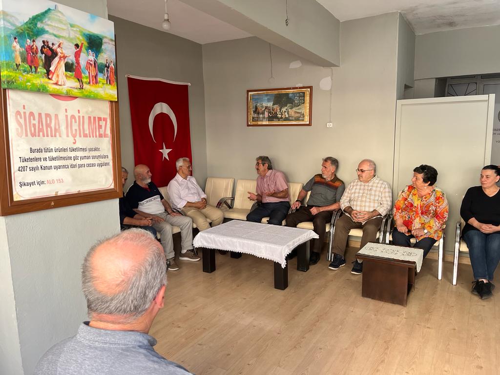 Kaymakam Özyiğt’i Ağırladılar