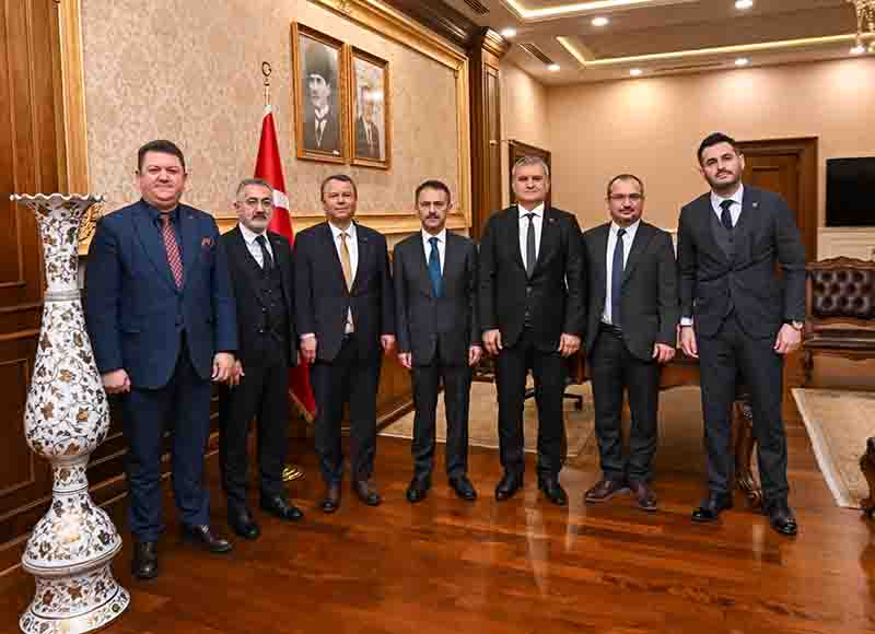 1-7 Mart Muhasebe Haftası Nedeniyle Vali İlhami Aktaş’a Ziyaret