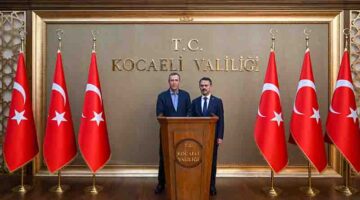 Emekli Vali Enis Yeter’den Vali İlhami Aktaş’a Ziyaret