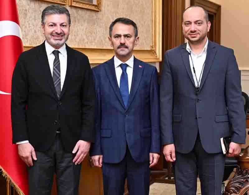 EMN Teknoloji Genel Müdürü Işıkay ve Genel Müdür Yardımcısı Bulut’tan Vali Aktaş’a Ziyaret