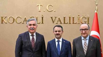 Kredi Garanti Fonu Yönetim Kurulu Başkanı Özegen, Vali Aktaş’ı Ziyaret Etti