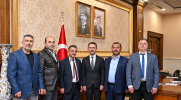 Çayırova Küçük Sanayi Sitesi Yapı Kooperatifi’nden Vali İlhami Aktaş’a Ziyaret