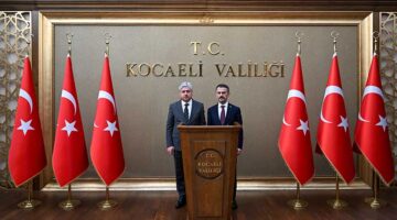 Sakarya Valisi Rahmi Doğan, Vali İlhami Aktaş’ı Ziyaret Etti