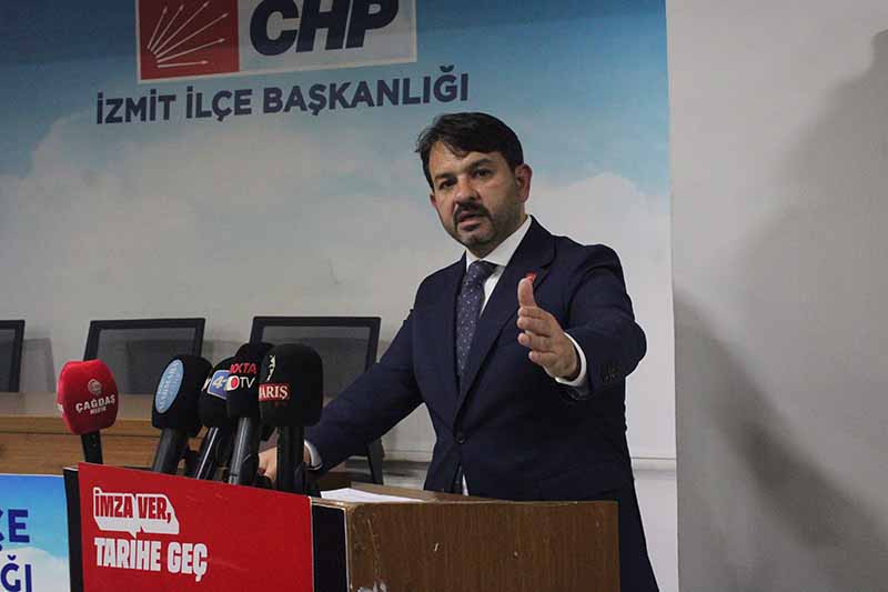 CHP İzmit Haber – İlçe Başkanı Ercan’ın Vehbi Yenice’ye cevabı