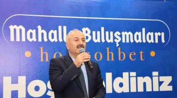 BAŞKAN BÜYÜKGÖZ SULTANORHAN SAKİNLERİYLE BULUŞTU