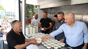 BAŞKAN BÜYÜKGÖZ’DEN AŞURE İKRAMI