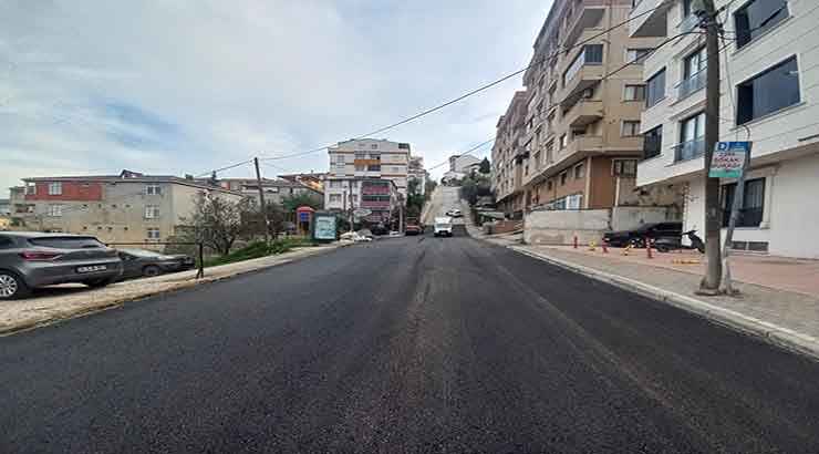Gebze’de Asfalt Çalışmaları Devam Ediyor