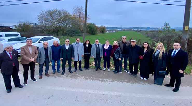 Kartepe’de Haddehane Projesine Karşı Nöbet: Lütfü Türkkan’dan Destek Ziyareti