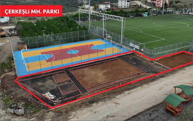 Dilovası’na 8 yeni park
