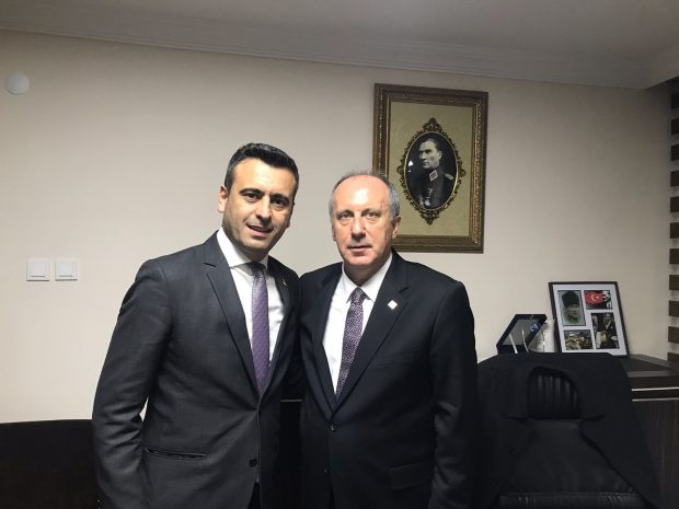 CHP Darıca’dan Muharrem İnce’ye Destek