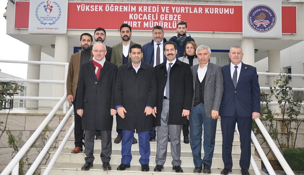 Yaman,Gebze KYK’yı ziyaret etti.