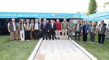 Yeşilin kalbinin attığı fuara Büyükşehir damgası