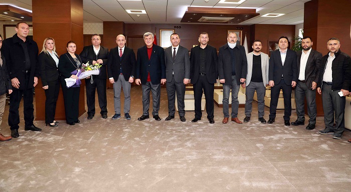 Karaosmanoğlu, Kocaeli Giresunlular Federasyonunu Ağırladı