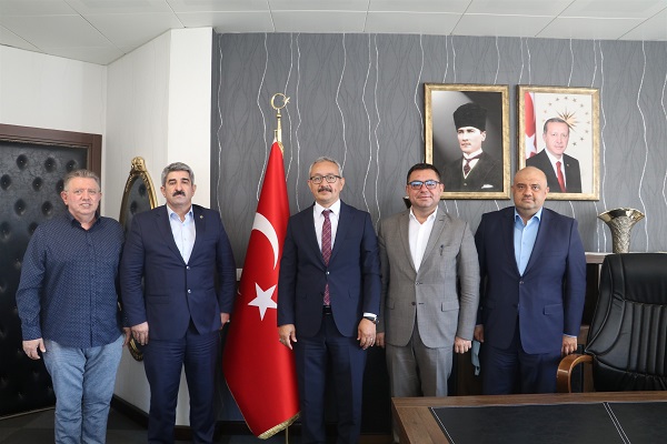 Akmanşen’e ‘hayırlı olsun’ ziyareti