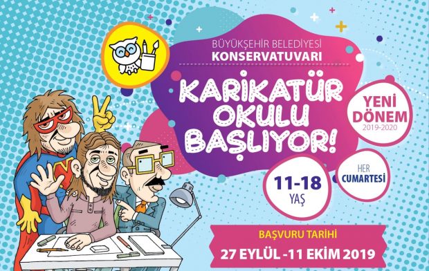 Karikatür okulu başlıyor