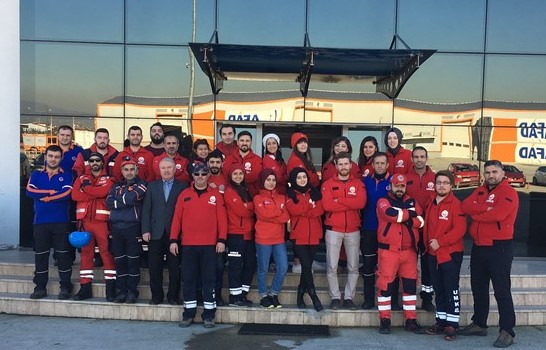 KOCAELİ UMKE EKİBİNE ARAMA KURTARMA EĞİTİMİ