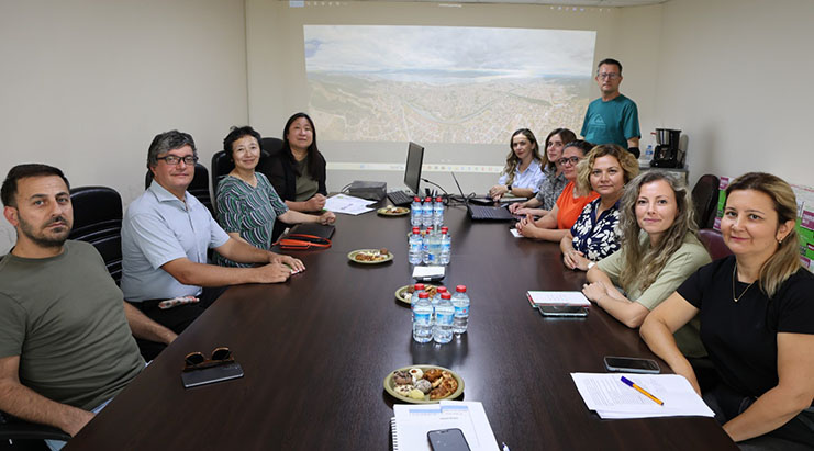 Büyükşehir, afet planlamada Japon heyete örnek oldu