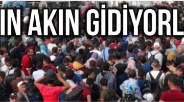 Akın akın gidiyorlar!