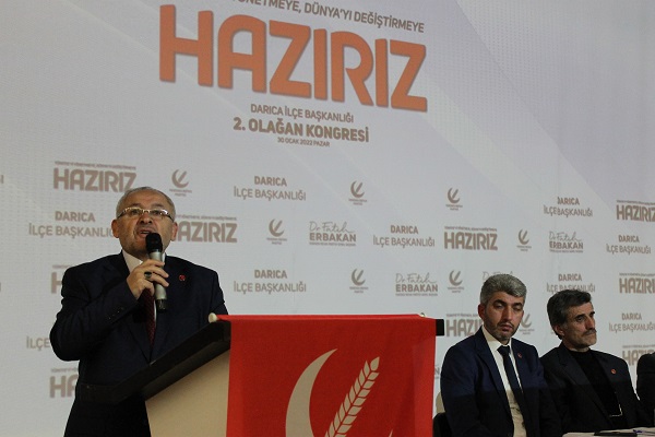 Yeniden Refah Darıca’da Ali Taştan seçildi