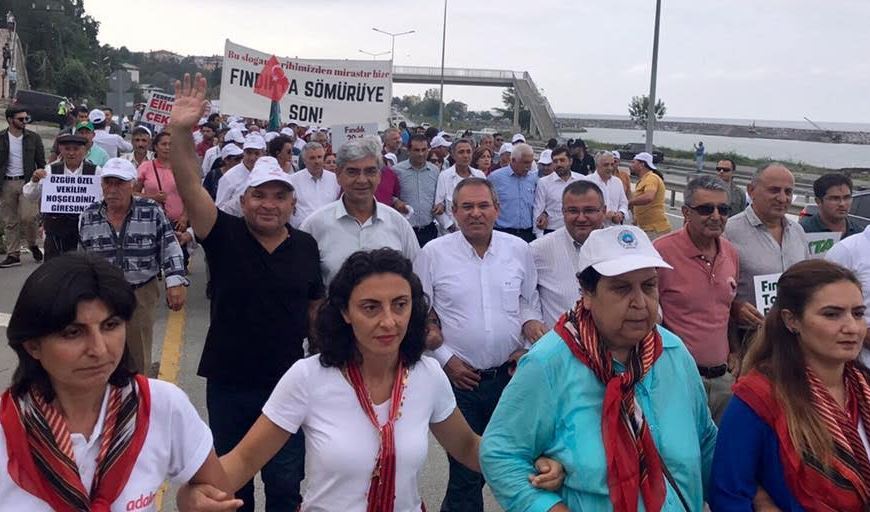 Tarhan’da Fındık İçin Adalet Yürüyüşünde