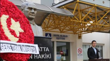 Ulu Önder Atatürk GTÜ’de Anıldı